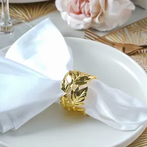 Ronds de serviette en résine colorée de bonne qualité pour la décoration de table de mariage - Product Image 6