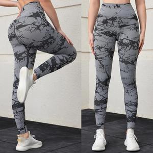 Legging para mujer 2025, nuevo estampado para mujer, mallas de gimnasio de cintura alta, sin costuras para Fitness Pantalones deportivos, pantalones ajustados elásticos informales - Product Image 1