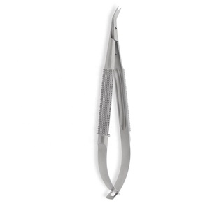 Micro Ophtalmique Titane Vannas Ciseaux Droite 5mm Longue Lame Très Haute Qualité Ophtalmique Micro Chirurgie Ciseaux - Product Image 1