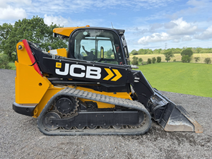 Chargeuse compacte sur chenilles JCB Teleskid 3TS-8T 74HP avec flèche télescopique et broyeur forestier à vendre - Product Image 6