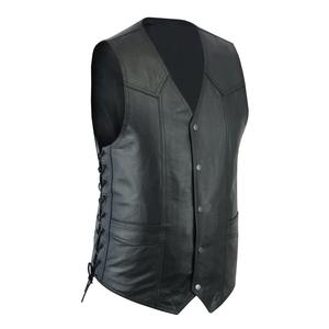 Gilet en cuir PU unisexe de haute qualité avec col montant, en maille respirante, style décontracté pour les activités de plein air hivernales sous votre étiquette - Product Image 2