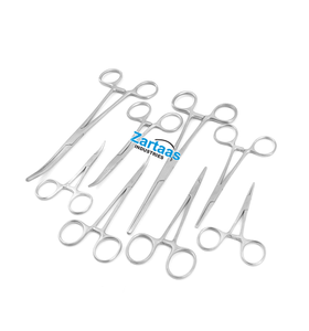 Juego HEMOSTAT de acero inoxidable de alta calidad, 8 piezas, ideal para fabricante y exportador de herramientas de pasatiempo - Product Image 4