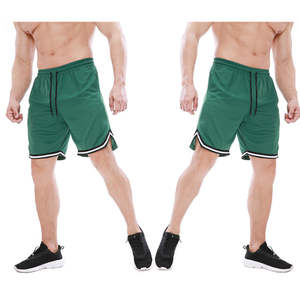 กางเกงขาสั้นบาสเก็ตบอลสำหรับผู้ชายที่มีน้ำหนักเบาพร้อมดีไซน์ตาข่ายสำหรับการวิ่งออกกำลังกายและกิจกรรมกีฬา - Product Image 5