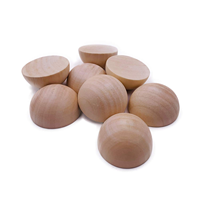 Boules en imitation bois polies de qualité supérieure NOVA STAR CRAFT, style européen, pour artisanat DIY, personnalisables