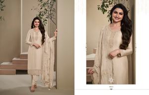 Crepé natural de diseñador con traje de Salwar bordado Moda de mujer Compras en línea al precio más bajo Fabricante de Surat - Product Image 6