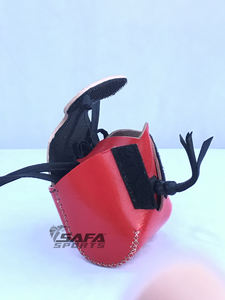 Capuche de fauconnerie en cuir de qualité supérieure personnalisable pour la chasse en plein air, capuche de fauconnerie arabe - Product Image 2