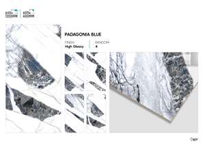 Carreaux de porcelaine à haute brillance 600x600mm Carreaux de sol polis de qualité supérieure pour projets résidentiels - Product Image 3