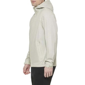 Veste de pluie pour hommes de Style High Street personnalisable 450g revêtement en toile respirant à capuche imperméable pour le printemps en plein air nouveauté - Product Image 3