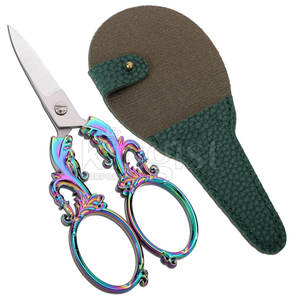 Tijeras de Bordado de Precisión con Construcción Duradera y Cortes Precisos, Puntas Afiladas y Manejo Cómodo - Product Image 1