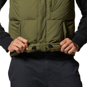 Wholesale Sleeveless Down Jackets Custom Logo Puffer Warm Windbreaker Light <b>Weight</b> Jackets - Product Image 5