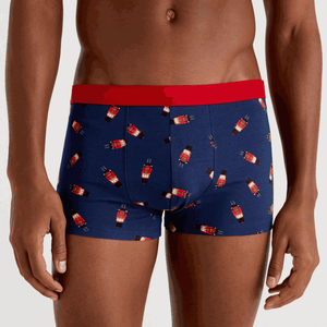 Calzoncillos bóxer de marca personalizados de calidad superior para hombre, calzoncillos bóxer de color con estampado transpirable, proveedor de precios al por mayor - Product Image 1