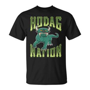 T-shirt Hodag Nation noir pour adulte, unisexe, promotionnel - Product Image 1