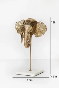 Gold Elefant Stil Metall Tisch lampe mit Vergoldung Finishing Qualität für Home Lighting Großhandels preis - Product Image 2