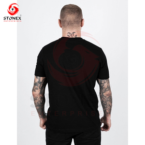T-shirts pour hommes en coton 100% de haute qualité, coupe ample, style streetwear, avec logo personnalisé - Product Image 5