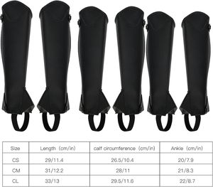Medias Polainas de Cuero Genuino para Caballo, Tendencia Principal, Fabricante y Mayorista de Artículos Ecuestres para Montar a Caballo - Product Image 4