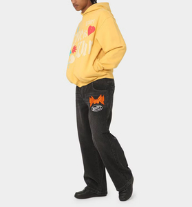 Sudadera con Capucha para Hombre, Diseño Gráfico con Estampado Puff, Felpa de Algodón, Estilo Casual Urbano, Manga Larga, Fabricante - Product Image 5