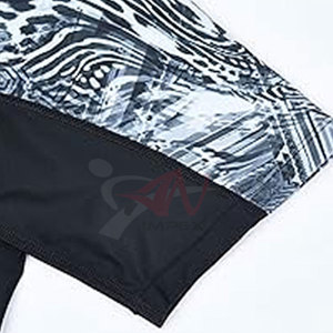 Rashguard de qualité supérieure à manches courtes, séchage rapide, extensible, idéal pour l'entraînement, le surf et la salle de sport - Product Image 4