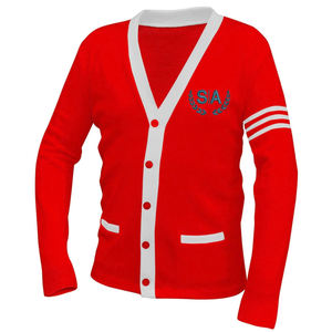 สเวตเตอร์คาร์ดิแกน2025เสื้อสเวตเตอร์ถักปักสีตามสั่งและสำหรับเสื้อสเวตเตอร์สมาคมวิทยาลัย - Product Image 4