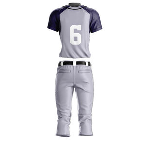 Kit de uniforme de béisbol cómodo de alta calidad, peso ligero, secado rápido, ropa deportiva transpirable, características de talla grande, conjuntos elegantes - Product Image 2