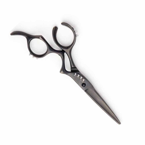 Tijeras de salón con mango elegante, tijeras de corte de pelo para peluquero, tijeras de pelo profesionales con reposapiés fijo - Product Image 3