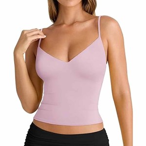 Camiseta sin mangas de algodón suave para mujer al por mayor, camiseta sin mangas acanalada informal para uso diario, camiseta sin mangas para mujer fabricada por Dressports - Product Image 1