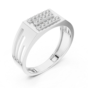 14K Yellow Gold Round Lab-Grown <b>Diamond</b> Engagement Ring for Women | New Grown <b>Diamond</b> - Product Image 6