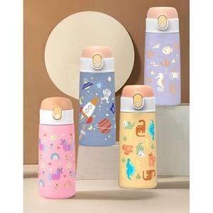 Bottle For Kid For School 16oz Wholesale Bulk Double Wall Vacuum Water <b>Flask</b> <b>With</b> <b>Straw</b> - Product Image 3