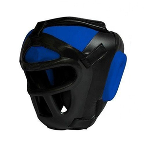 Casque de boxe de qualité supérieure en cuir PU, protection du visage, fermeture réglable à boucle et crochets, unisexe, adulte, casque de sport - Product Image 1