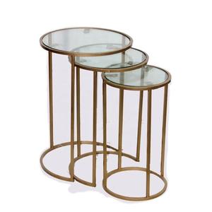 Mesa de Metal de Venta Rápida, Diseño Elegante, Mesa de Centro de Lujo Hecha a Mano con Tapa de Vidrio, Mueble de Lujo Accesible - Product Image 1
