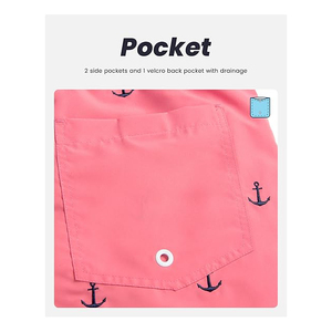 100% polyester 240 GSM short de plage léger pour hommes avec short de plage pour hommes de haute qualité et de qualité supérieure - Product Image 2