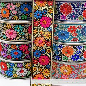 Vente en gros de tissu de dentelle florale brodée approvisionnement en vrac disponible dentelle florale brodée personnalisée commandes OEM ODM bienvenue - Product Image 2