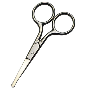 Ciseaux de manucure professionnels en acier inoxydable de haute qualité outil de beauté droit pointu pour les sourcils de cheveux du visage de soins personnels - Product Image 2