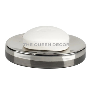 Porte-savon de luxe en métal plaqué cuivre forme ovale design classique vente chaude pas cher prix hôtel salle de bain - Product Image 6