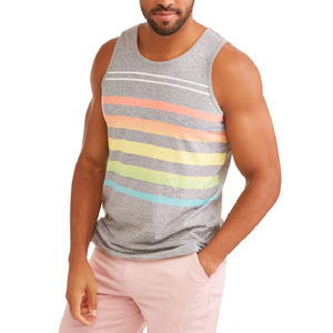High Quality <b>Men's</b> Gym tank Top Custom Logo Muscle Fit <b>Ribbed</b> <b>Vests</b> <b>Ribbed</b> <b>Vest</b> <b>Men</b> - Product Image 5