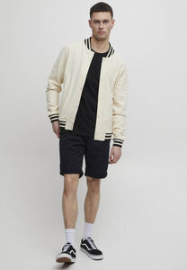 Chaqueta Universitaria de Lana con Logotipo Personalizado de Primera Calidad para Hombre, Tipo de Cierre con Botones, Bolsillos, Chaqueta Bomber de Béisbol Universitaria - Product Image 6