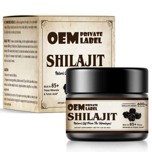 Extracto Herbal de Shilajit de Grado Alimenticio Premium, Resina Natural Cruda en Envase de Vidrio y Botella por FIT - Product Image 2