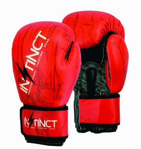 Guantes de boxeo personalizados Nova Guantes de boxeo de Kickboxing de PU duraderos con absorción de humedad para entrenamiento diario - Product Image 1