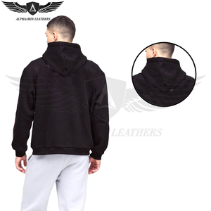 Venta al por mayor tarifa con el mejor proveedor lavable a máquina de primera calidad al aire libre desgaste cómodo nueva moda Puff impresión sudaderas con capucha - Product Image 6