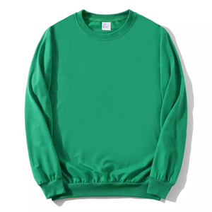 Alta calidad OEM pulóver liso teñido felpa en blanco Jogger blanco cuello redondo algodón personalizado con capucha cuello redondo sudadera para venta al por mayor - Product Image 3