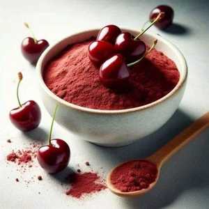 100% poudre de cerise rouge biologique naturelle pure approvisionnement d'usine Nature vitamine C pur acérola cerises rouges poudre d'extrait de jus de fruits - Product Image 1