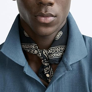 Camisa Ligera con Cuello Johnny para Hombre, con Ajuste Cómodo, Tela Transpirable y Estilo para Uso Diario - Product Image 6