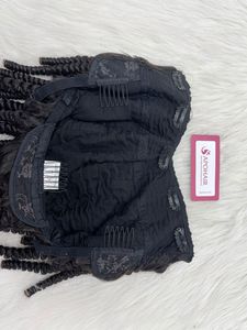 Venta al por mayor Natural Raw humano Remy extensiones de cabello rizado ondulado u parte pelucas delanteras de encaje - Product Image 3