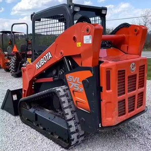 Livraison Gratuite Moteur Kubota Epa diesel Mini Skid Steer à Pied Derrière Mini Skid Steer Tracteur - Product Image 2