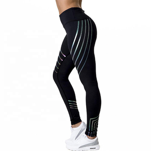 Leggings de sport et de yoga sans couture pour femme, taille haute, en spandex thermique 120g, imprimés par sublimation intégrale, couleurs personnalisées, pour l'hiver, vente en gros - Product Image 5