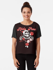 Femmes été nouveau respirant à manches courtes Modal T-Shirt doux au toucher Vintage lisse Biker Look décontracté ODM Design pour dames - Product Image 3