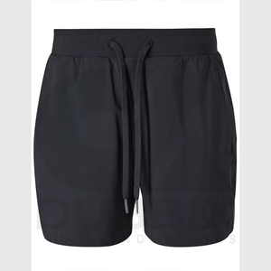 Pantalones cortos de yoga, correr, fitness para mujer, 100% poliéster, logotipo personalizable, pegatina, diseño de patrón de color, pantalones cortos para mujer - Product Image 4