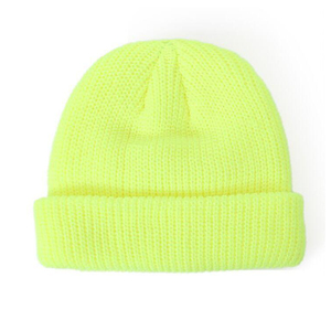 Florescent Fisherman Winter Beanie <b>Hats</b> <b>Vintage</b> Knitted Custom Logo Embroidery Blank Winter Beanie <b>Hats</b> For All - Product Image 1