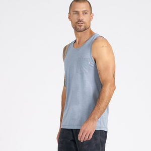 Camisetas sin Mangas de Rayón de Bambú con Bolsillo Delantero en el Pecho - Product Image 6
