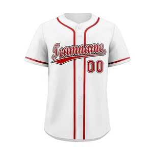 Camisetas de Béisbol Personalizadas con Logotipo, de Alta Calidad, al por Mayor, Cosidas, para Hombre y Mujer - Product Image 5