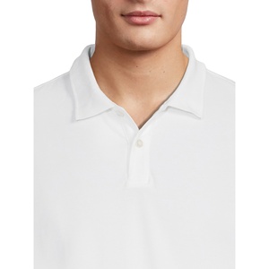 Camiseta Polo de Algodón para Hombre, Estilo Ringer, Lisa, con Logotipo Personalizado Bordado o Impreso - Product Image 4